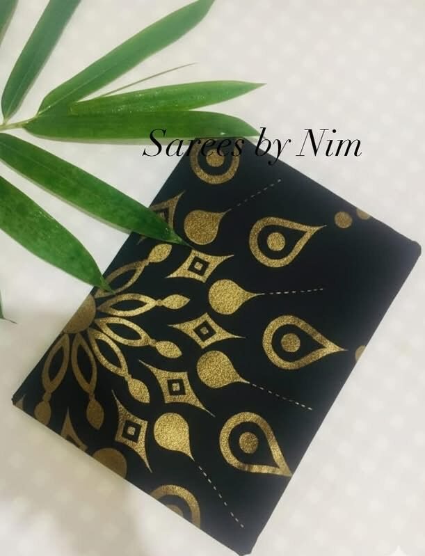 Hand painted Saree