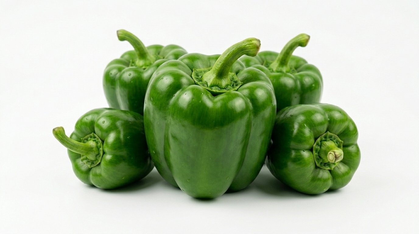Green Bell peppers 500g