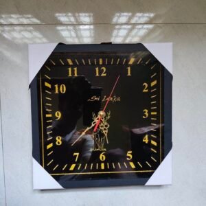 Handmade Sri Lankan Elephant Wall Clock