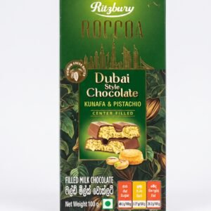 Ritzbury Roccoa Dubai Style Chocolate Kunafa Pistachio 100g