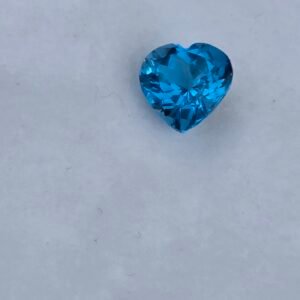 Blue Topaz Heart shape