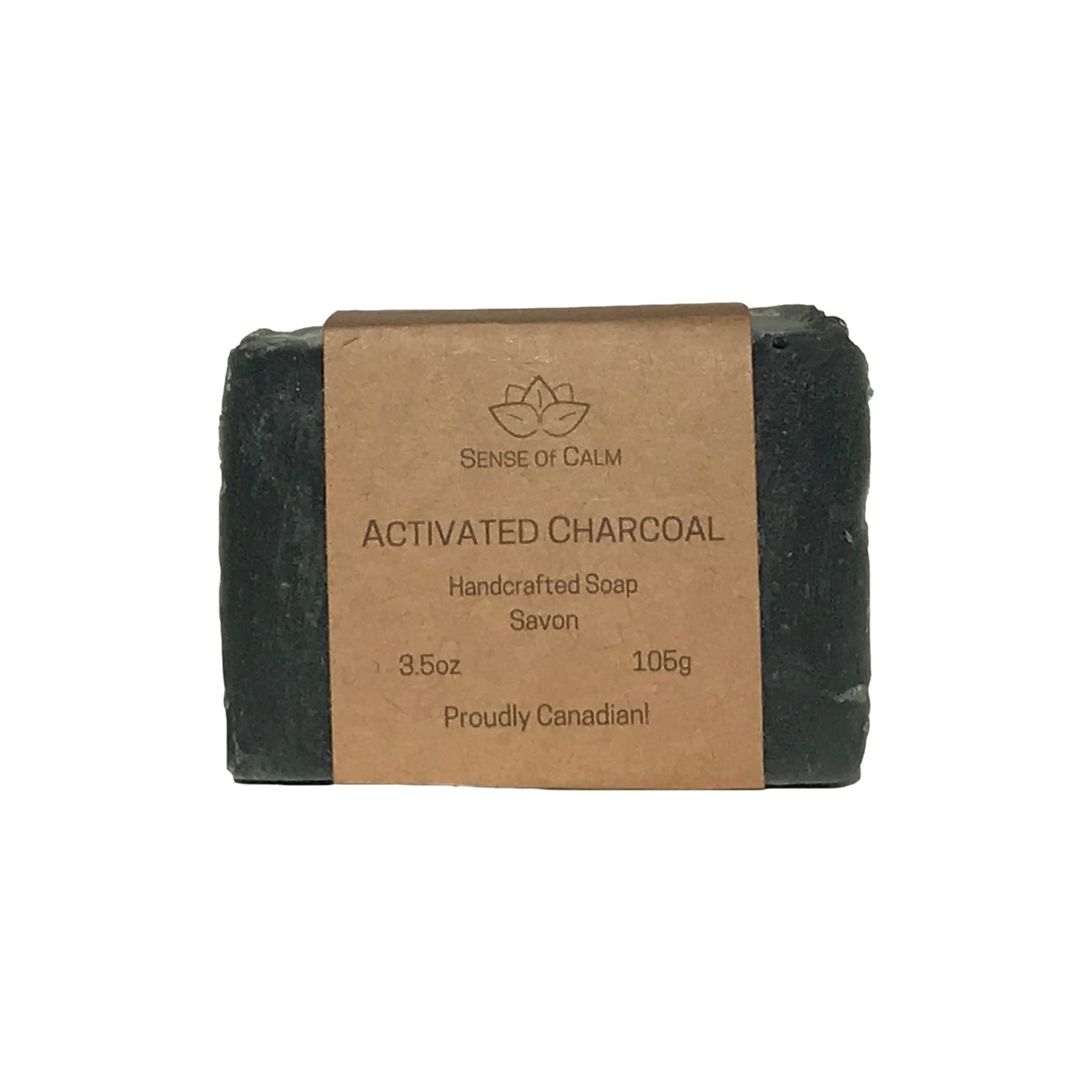 Handmade Coconut Oil & Activated Charcoal Soap Bar