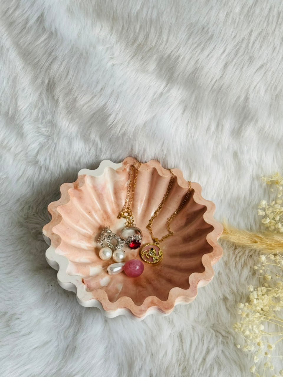 decorative jewellery dish