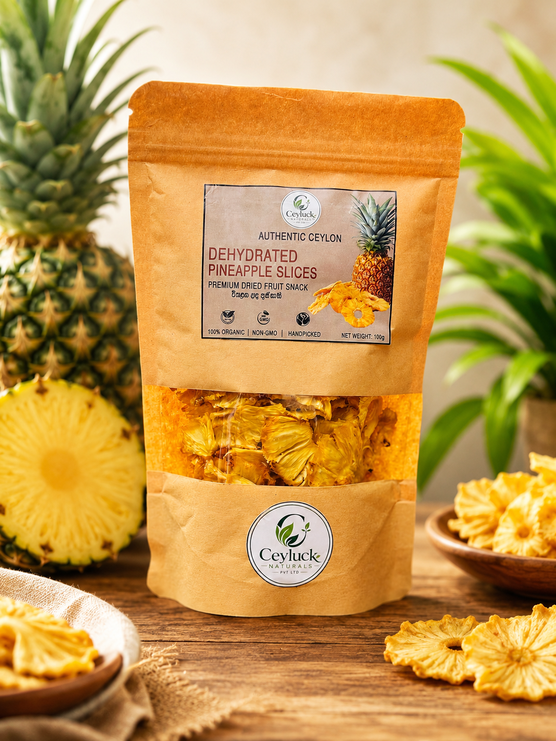Dehydrated Pineapple
