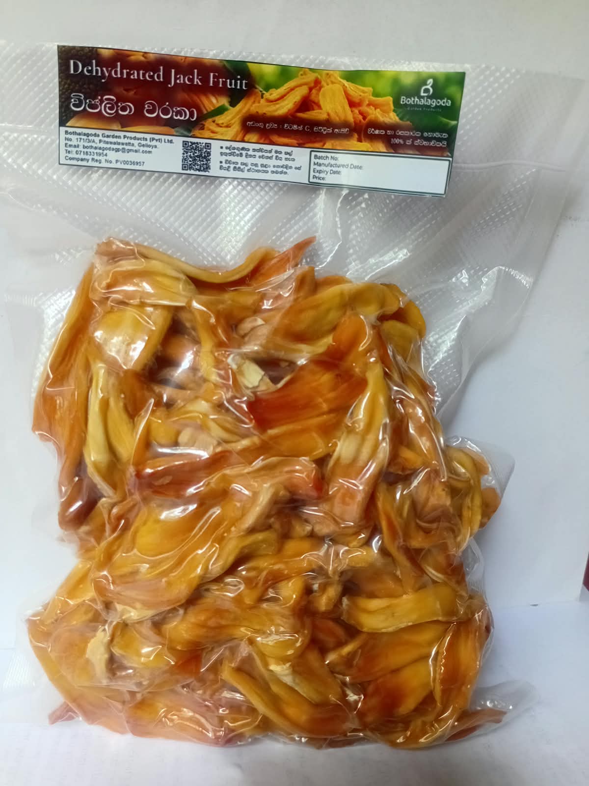 Dehydrated Sweet Jackfruit (Waraka) 250g - Image 3